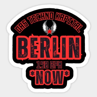 Berlin Techno Sticker